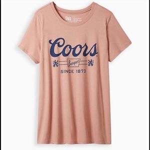 Torrid 00 crew fit Coors Tee